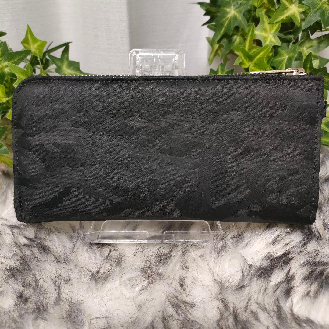 極希少 PORTER 長財布 ブラック カモフラ ギリー ポーター 財布 黒迷彩