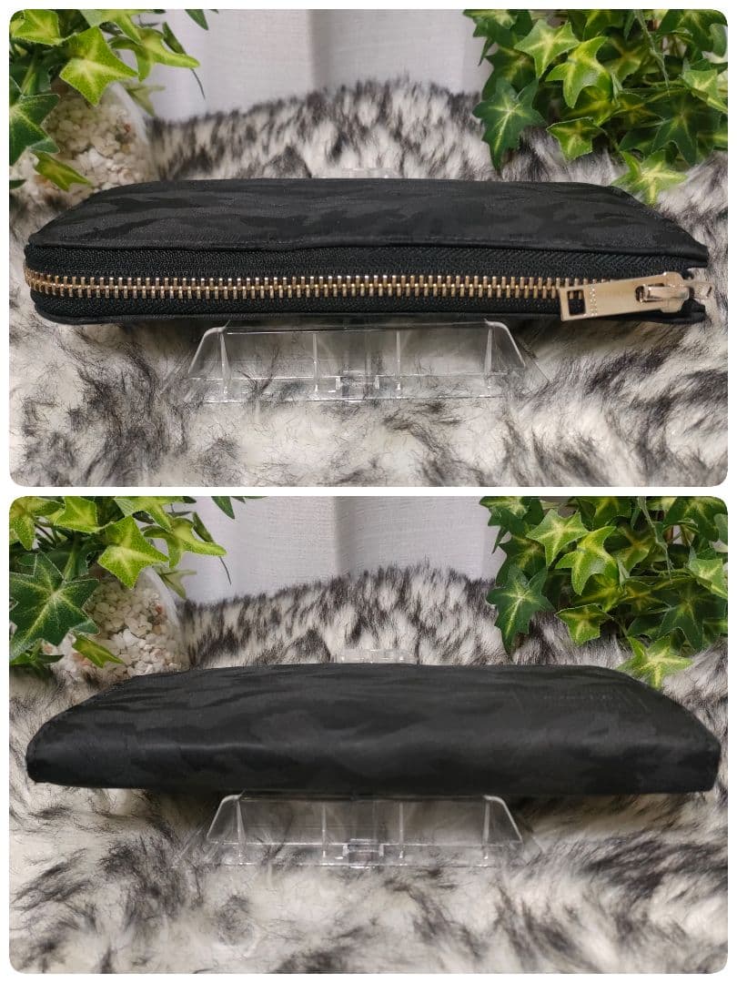 極希少 PORTER 長財布 ブラック カモフラ ギリー ポーター 財布 黒迷彩