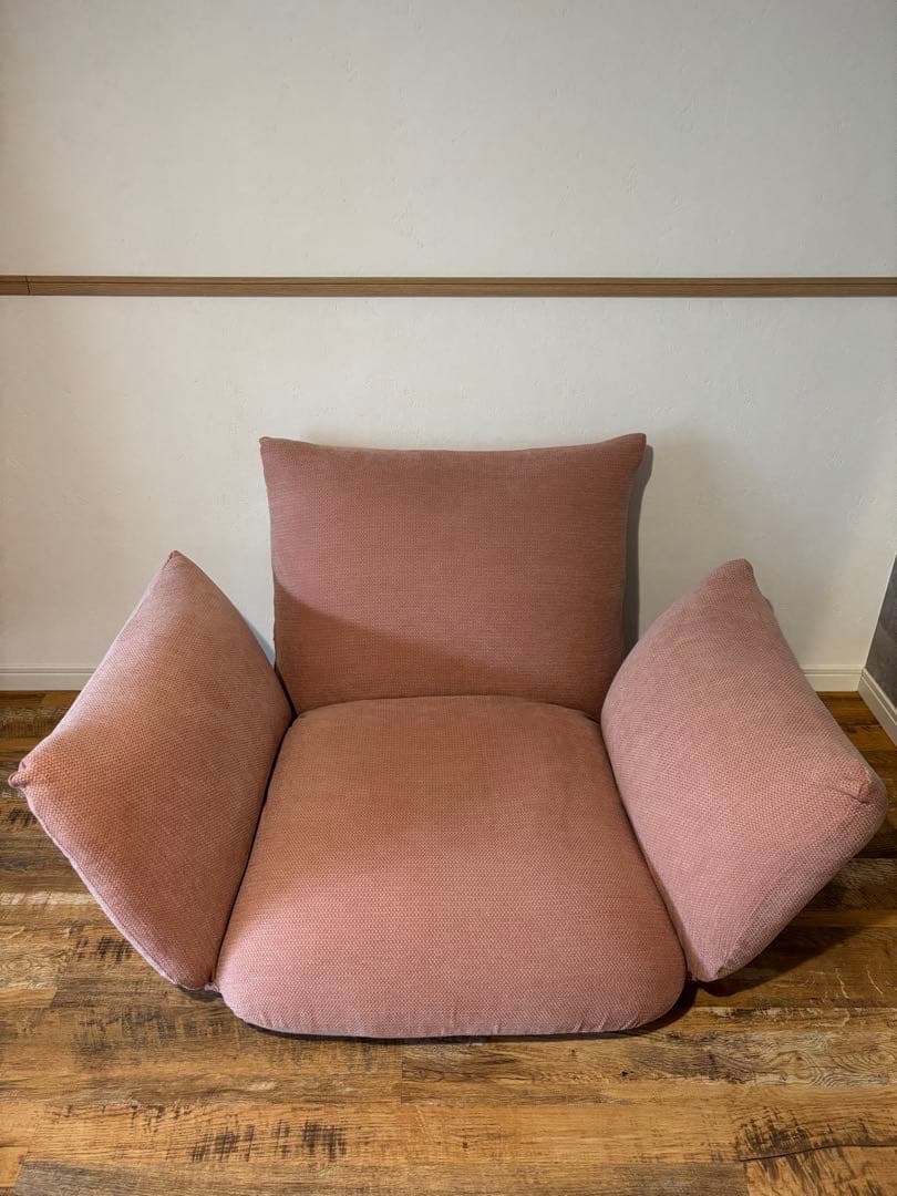 値下げ☆無印良品☆リクライニングフロアソファ1シーター