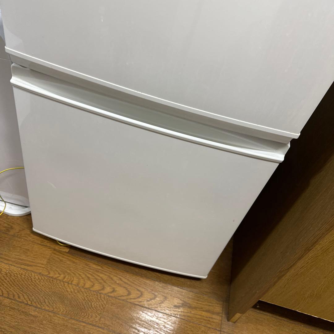 SHARP SJ-D14C-W ホワイト 冷蔵庫