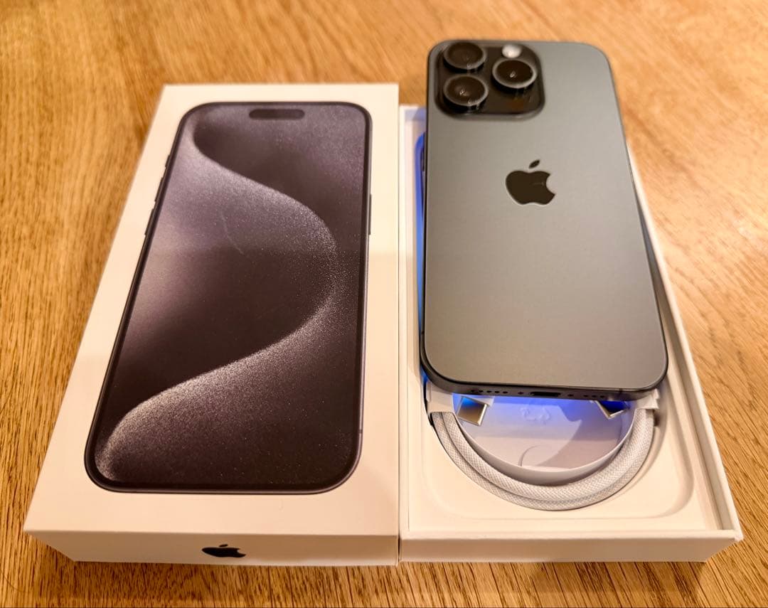 【 付属品完備 | バッテリー最大容量97% 】 iPhone 15 Pro