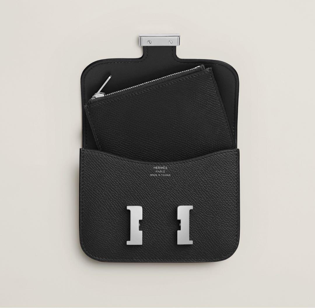 新品未使用 正規品 エルメス コンスタンス スリム 黒 ブラック　K刻印