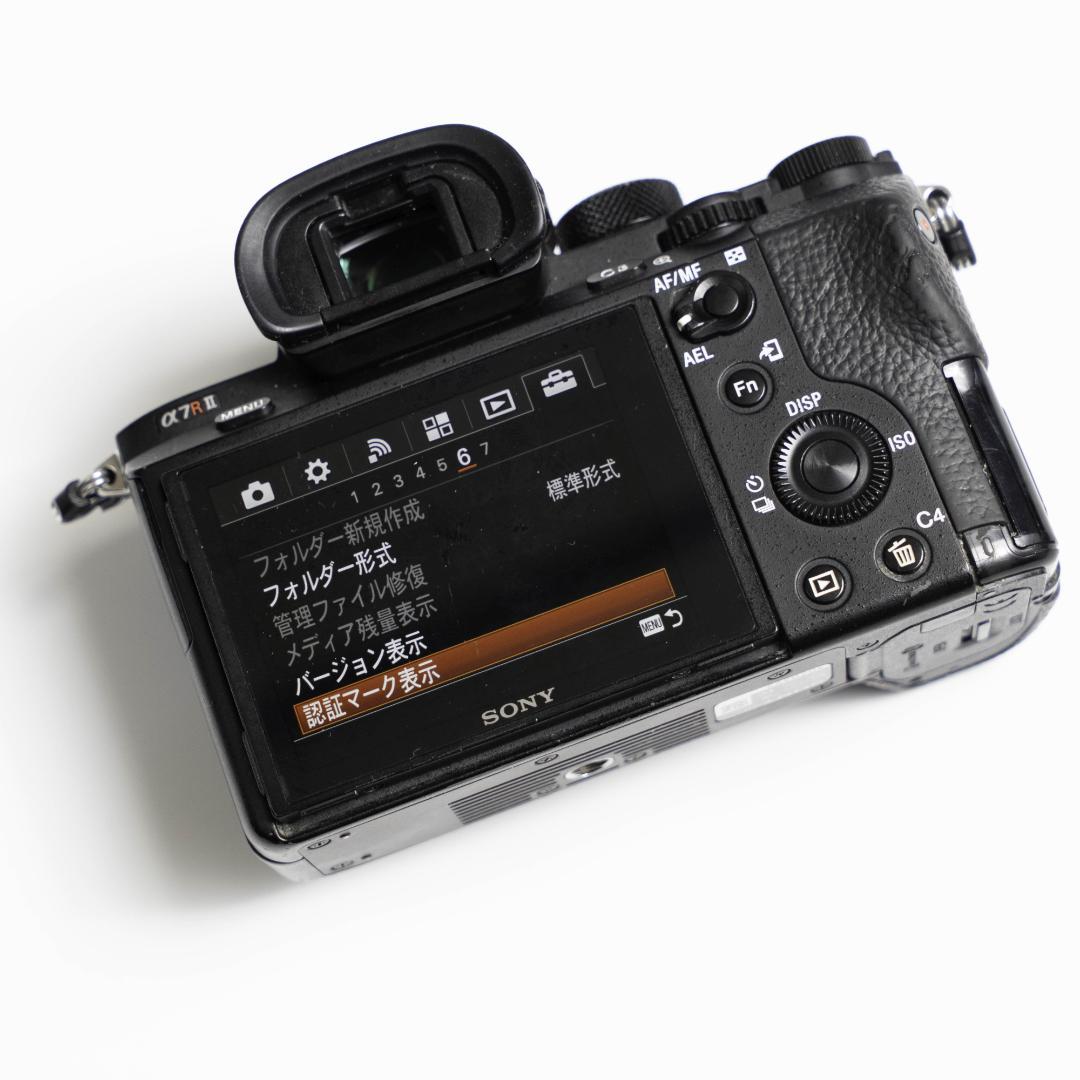 SONY α7 RII A7 RII a7 rii ミラーレス一眼 本体+付属品