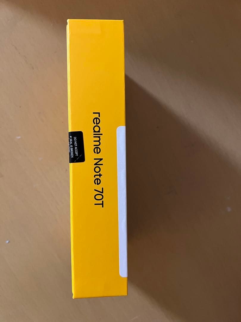 スマートフォン本体 realme Note 70T Obsidian Black 4GB+64GB