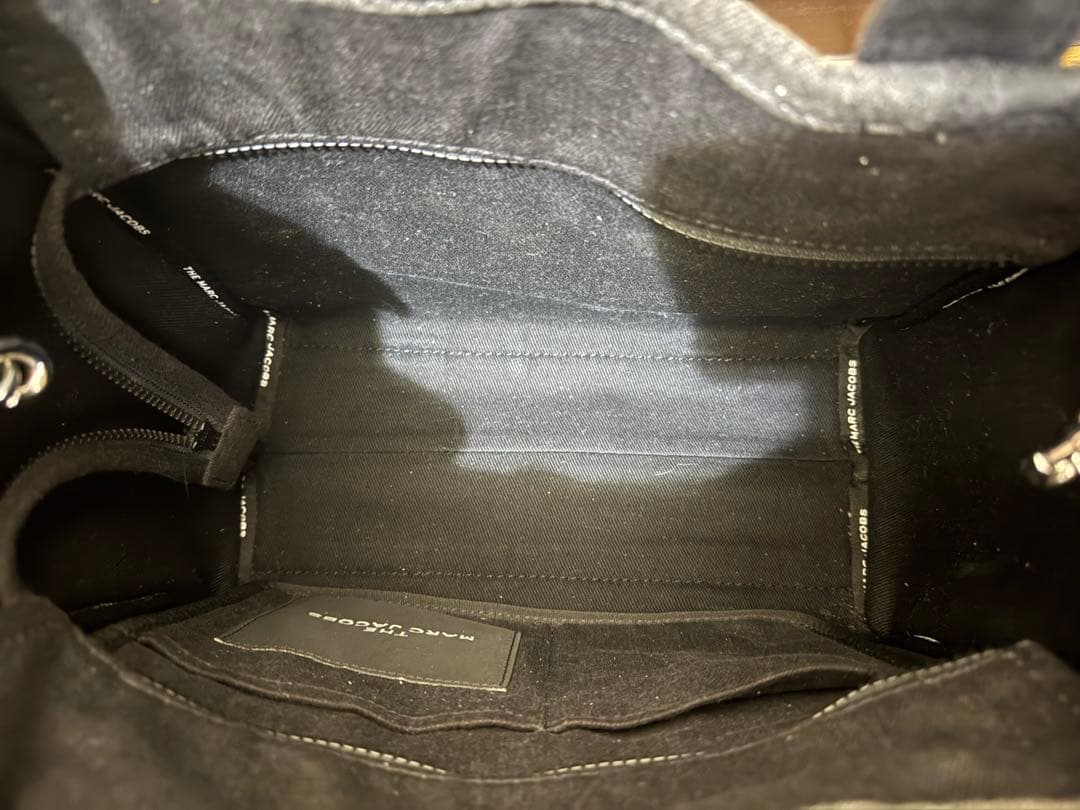 マークジェイコブス　トラベラートート　デニム　SM