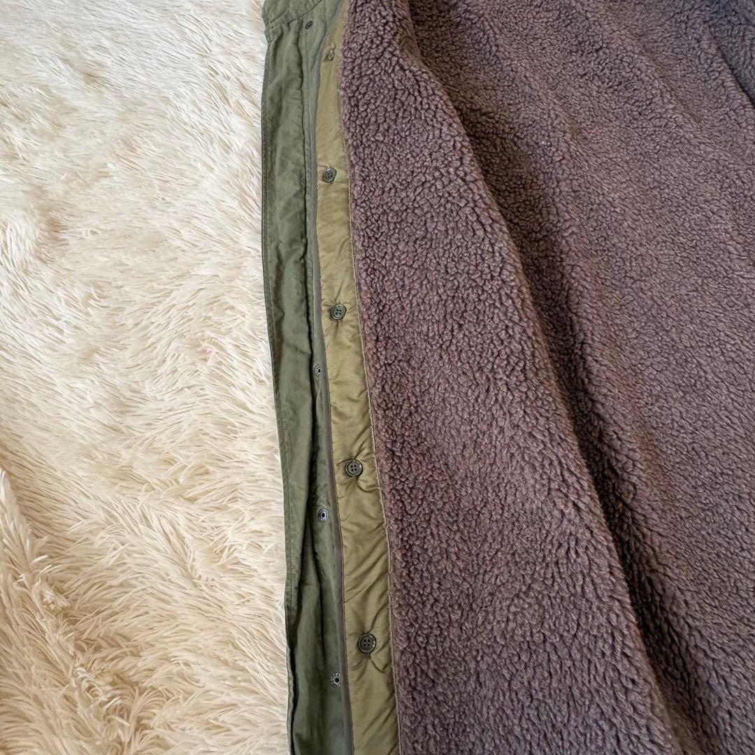 【希少】ドゥーズィエムクラス ミリタリーコート モッズコート ボアライナー付