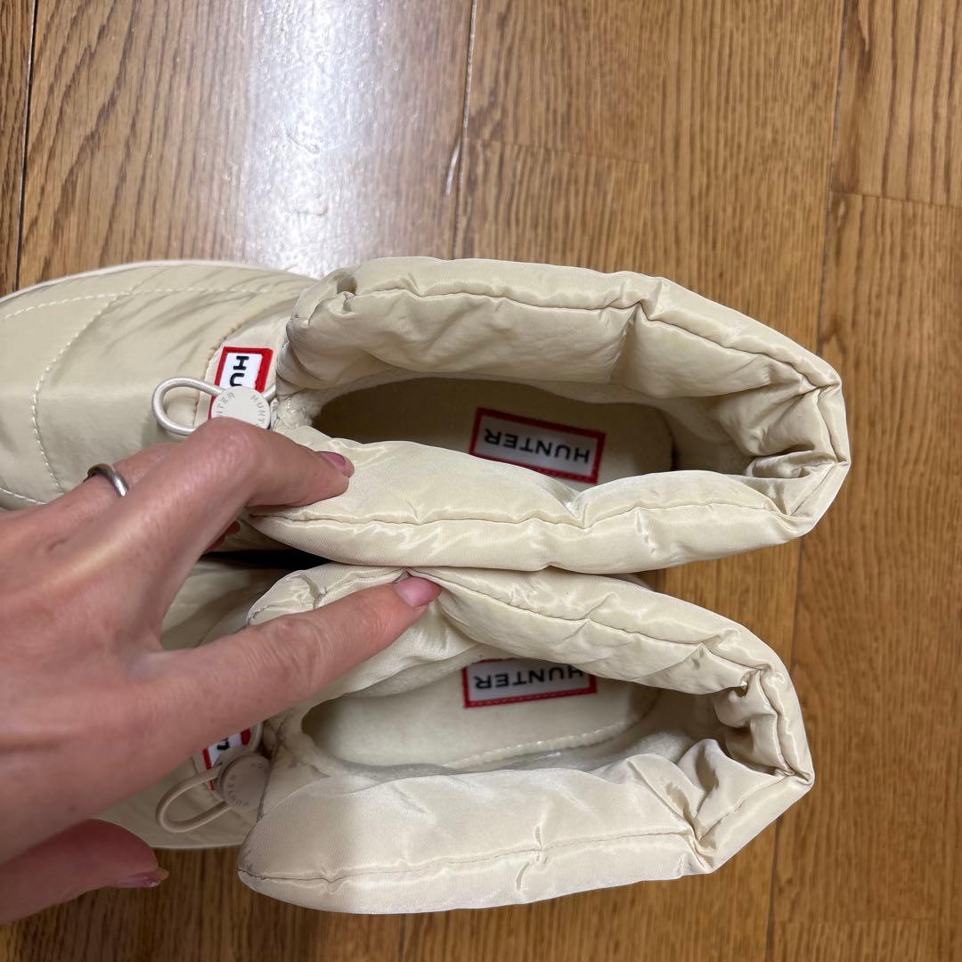 HUNTERハンターイン/アウト パファー ブーティ　ブーツ 25cm