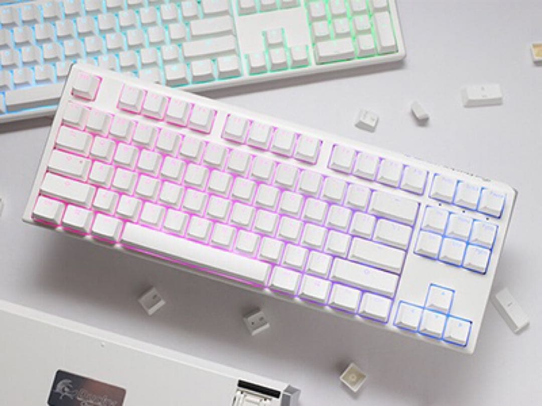 キーボード Ducky One 3 TKL 80% Classic Pure White