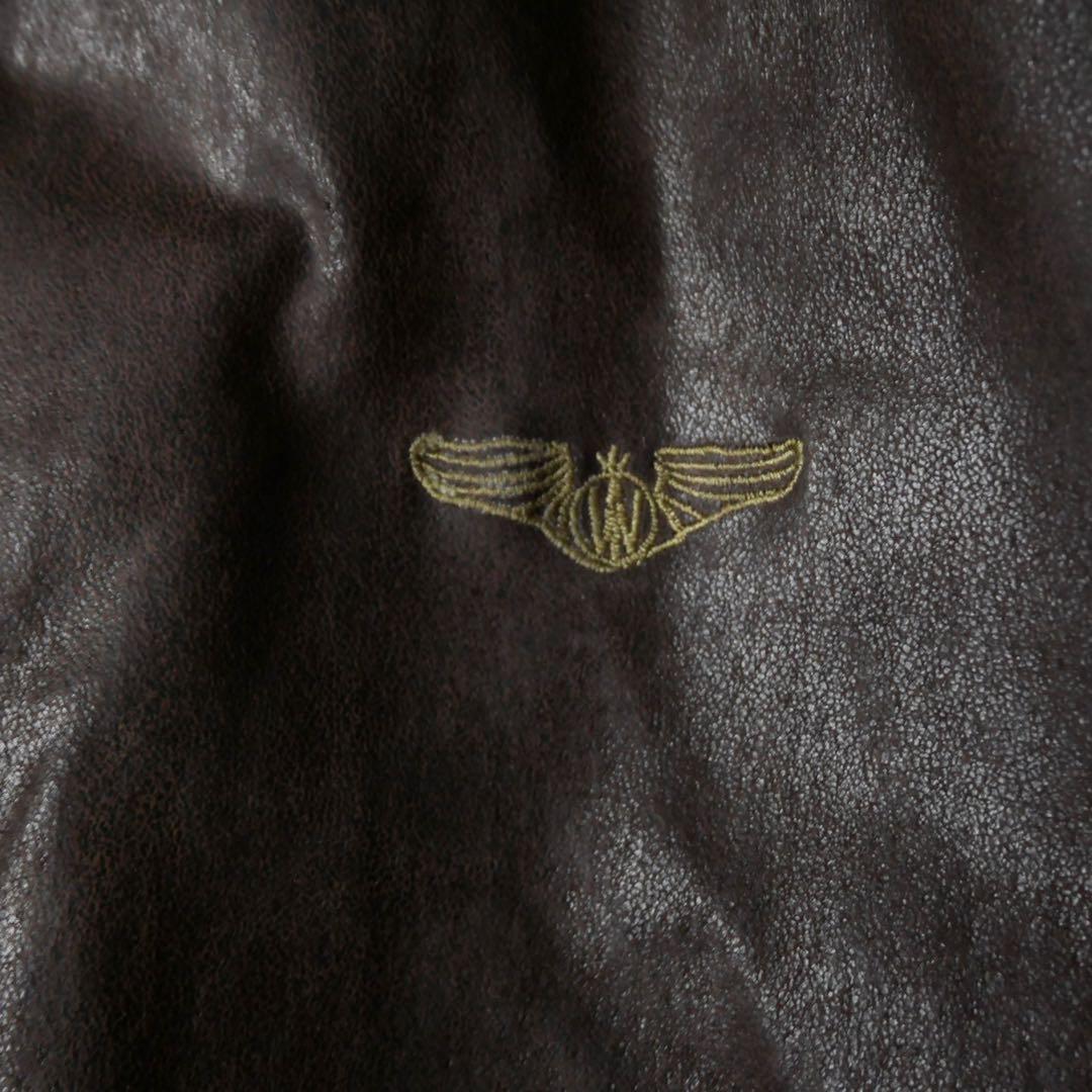 WILSONS LEATHER A2 Type レザージャケット ブラウン XL