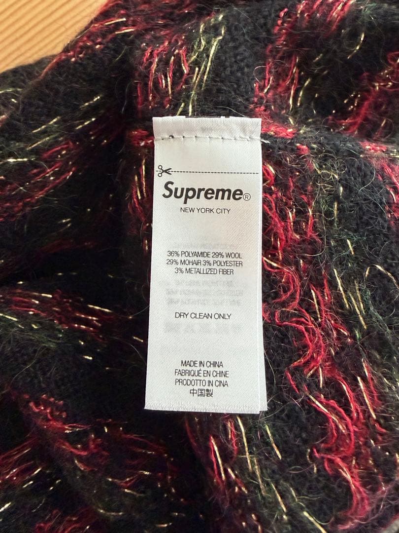 トップス supreme Flower llic Sweater / L size