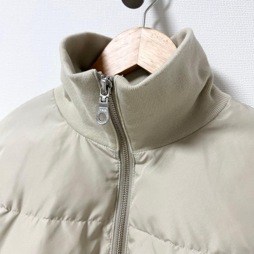 2024AW✨ビアズリー　ジップフレアダウン　ダウンジャケット　アイボリー