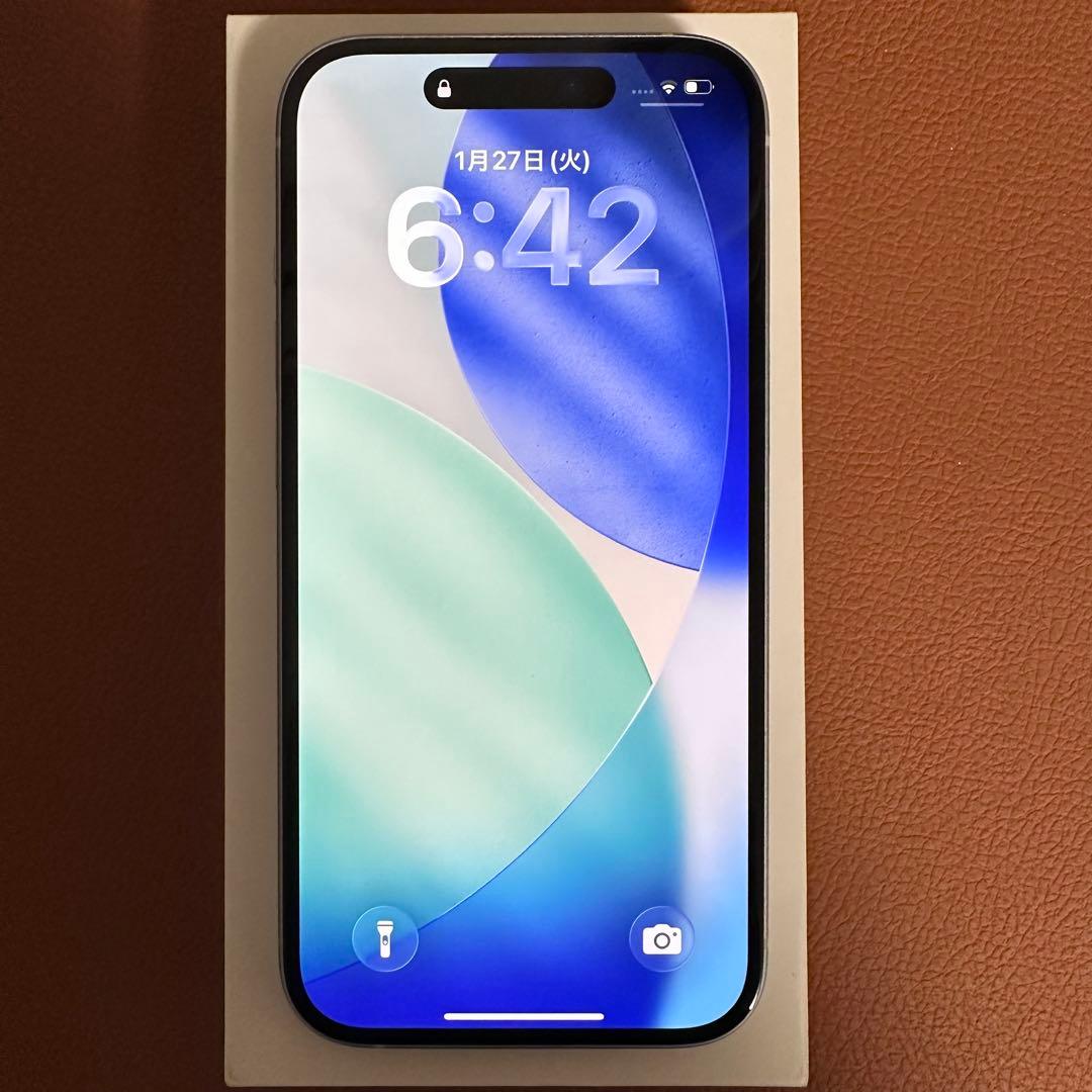 Apple iPhone 15 本体 SIMフリー 128GB ブルー