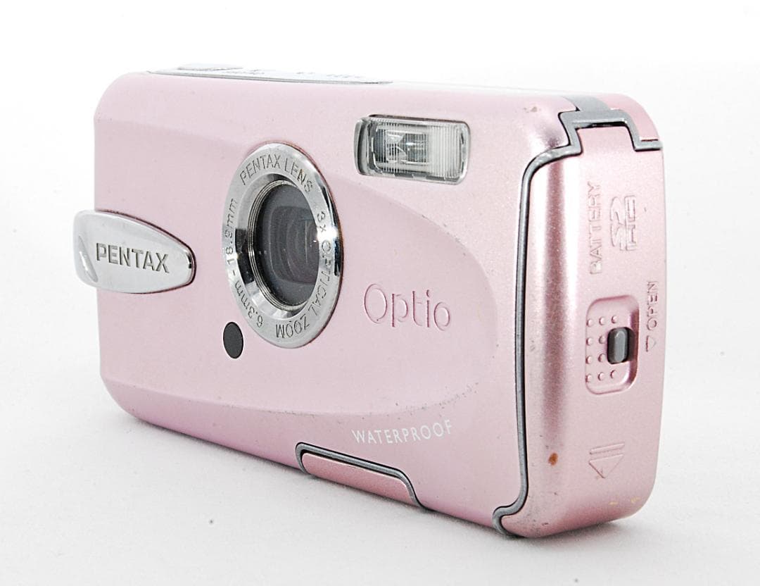 【動作確認済】PENTAX Optio W30 防水 ピンク 18939107