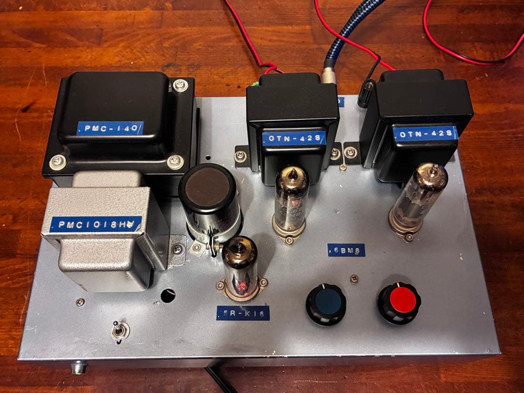 オールノグチトランス 6BM8 シングルアンプ 真空管アンプ ゼネラルトランス