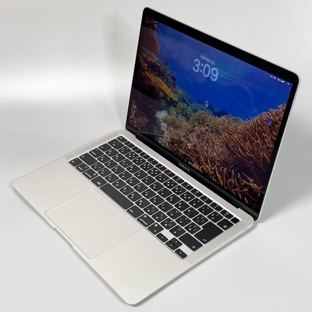 MacBook Air M1チップ 256GB シルバー2020年 極美品