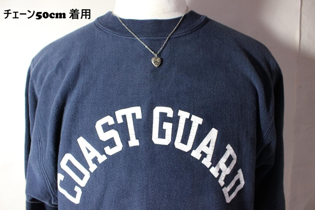 30s　スウィートハートジュエリー　WW2　シルバー　チャーム　勿忘草　古着に