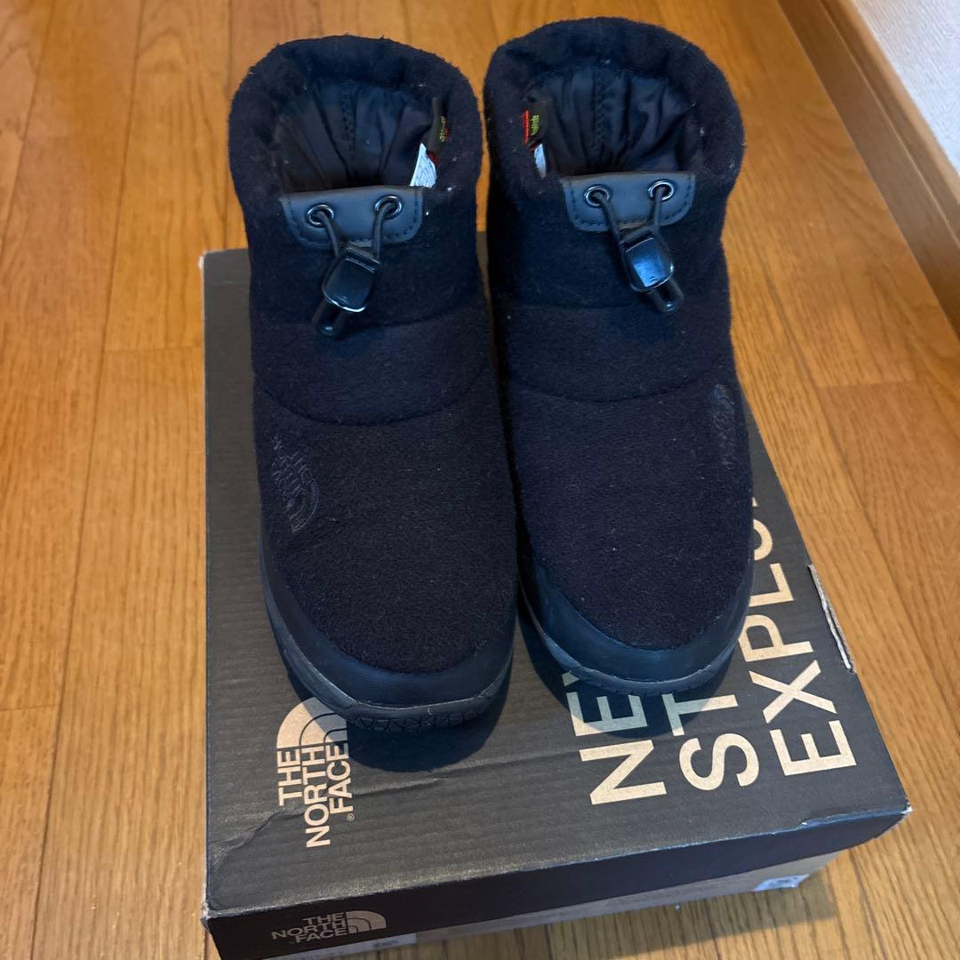 ノースフェイスブーツブラック