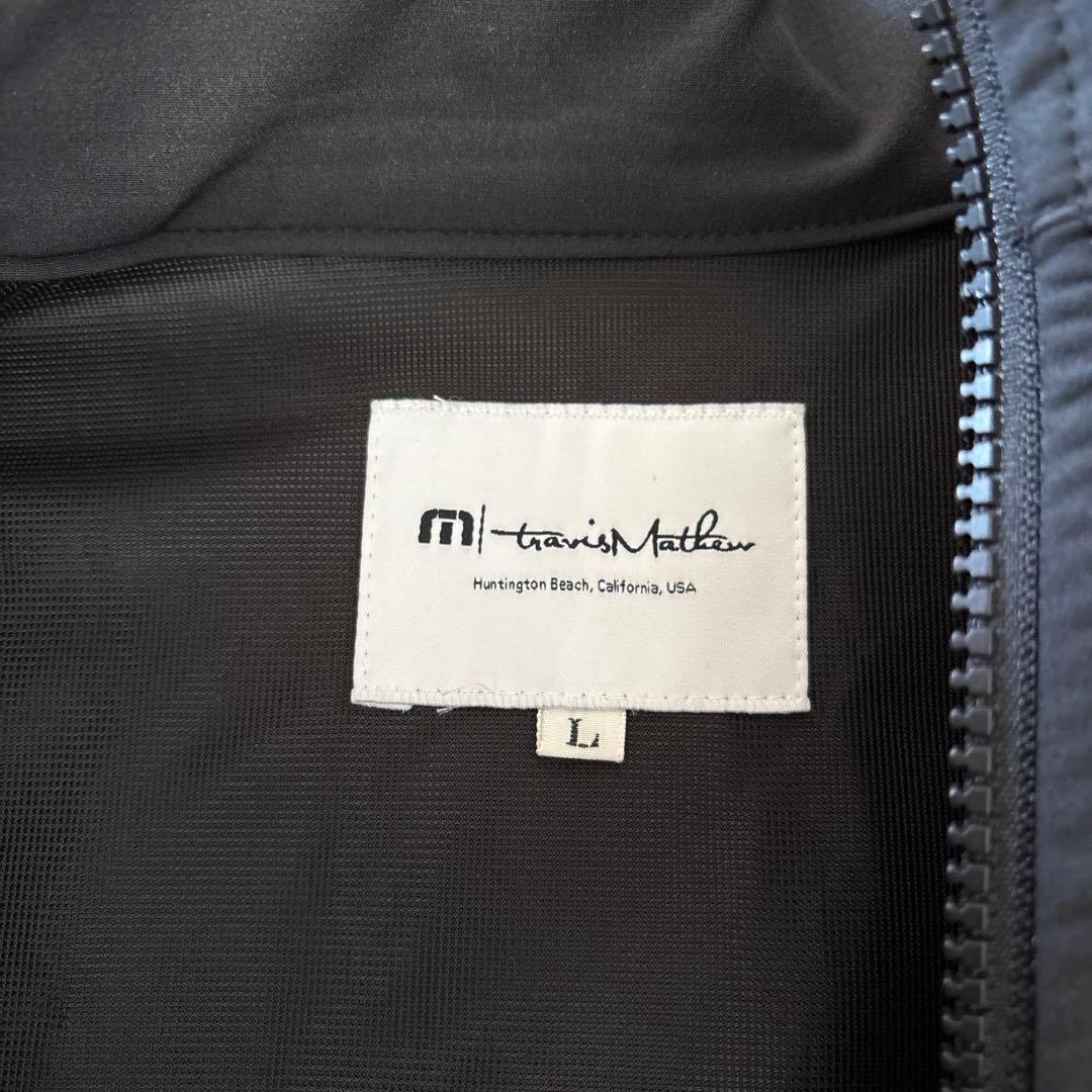 【美品】Travis Mathew m ブラックジャケット メンズウェア　ゴルフ