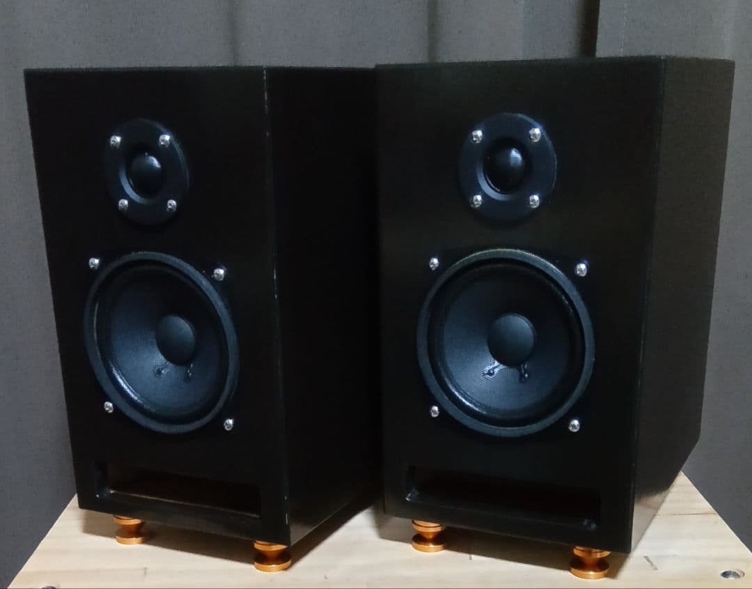 自作　2wayバックロードホーン式スピーカー