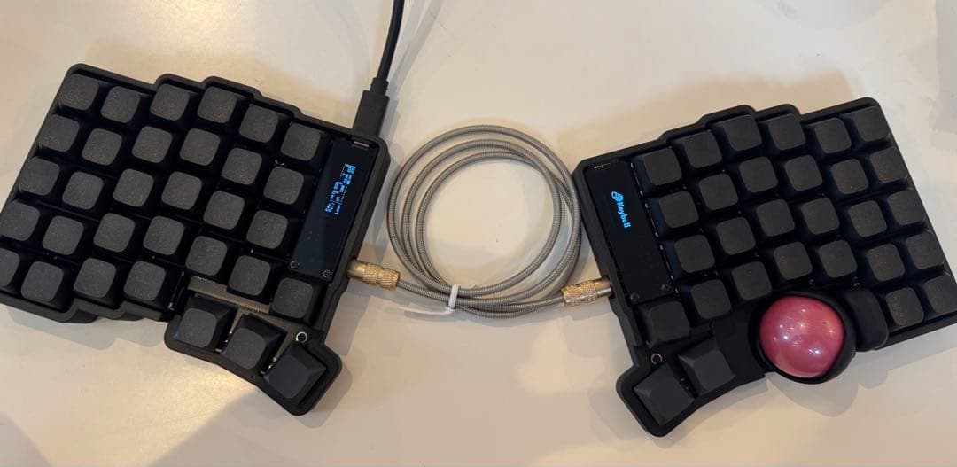 【新品】keyball61 完成品　付属品付き