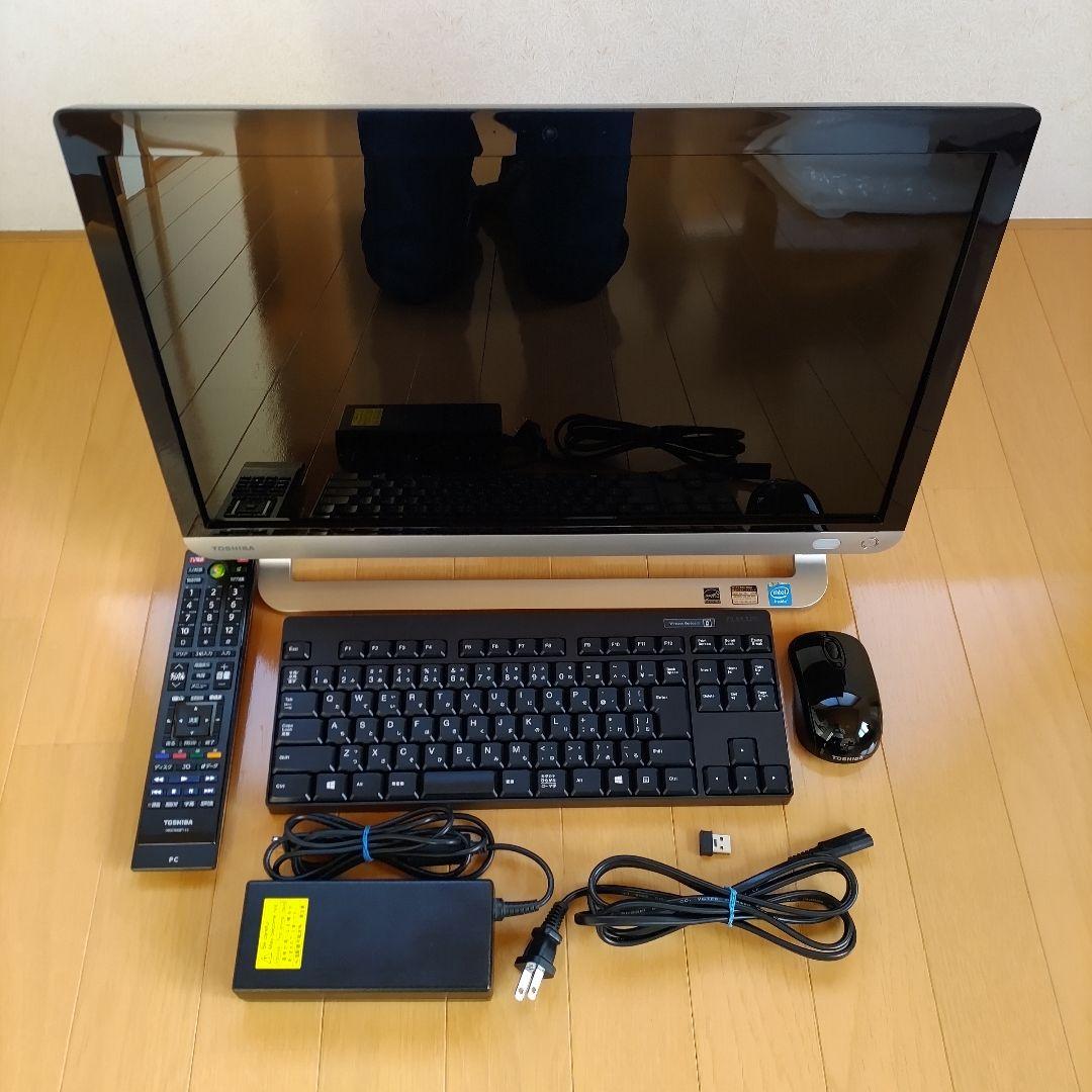 TOSHIBA 一体型　デスクトップPC Windows10