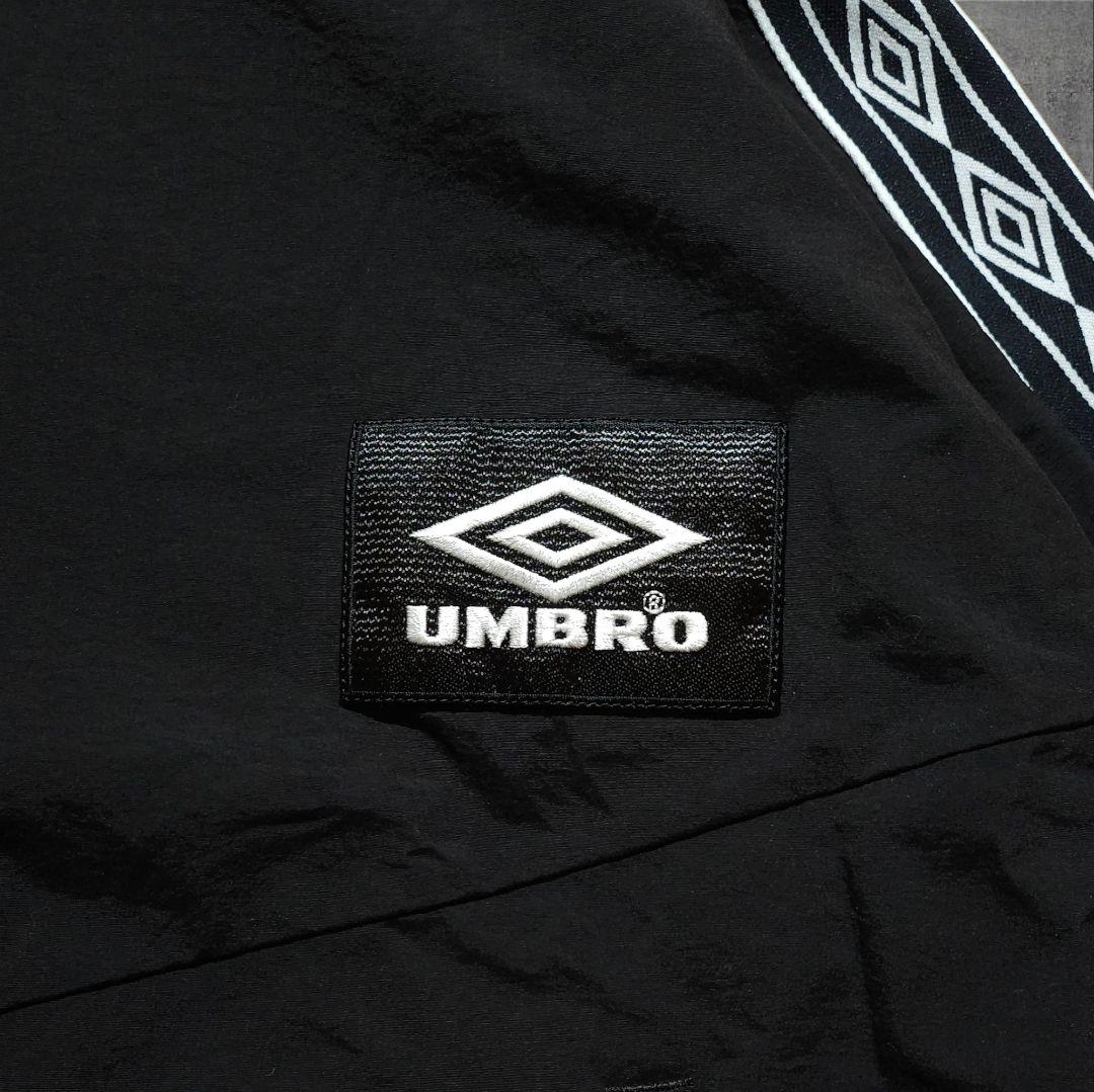90s umbro アンブロ ナイロンジャケット 刺繍ダブルダイヤモンド y2k