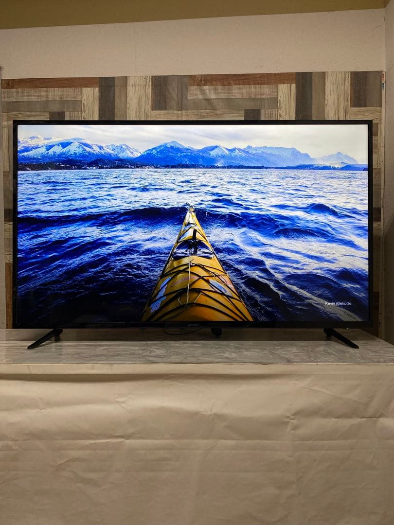 即日受渡❣️送料込3年前購入ジャパンネクスト55型4K目に優しいブルーカット