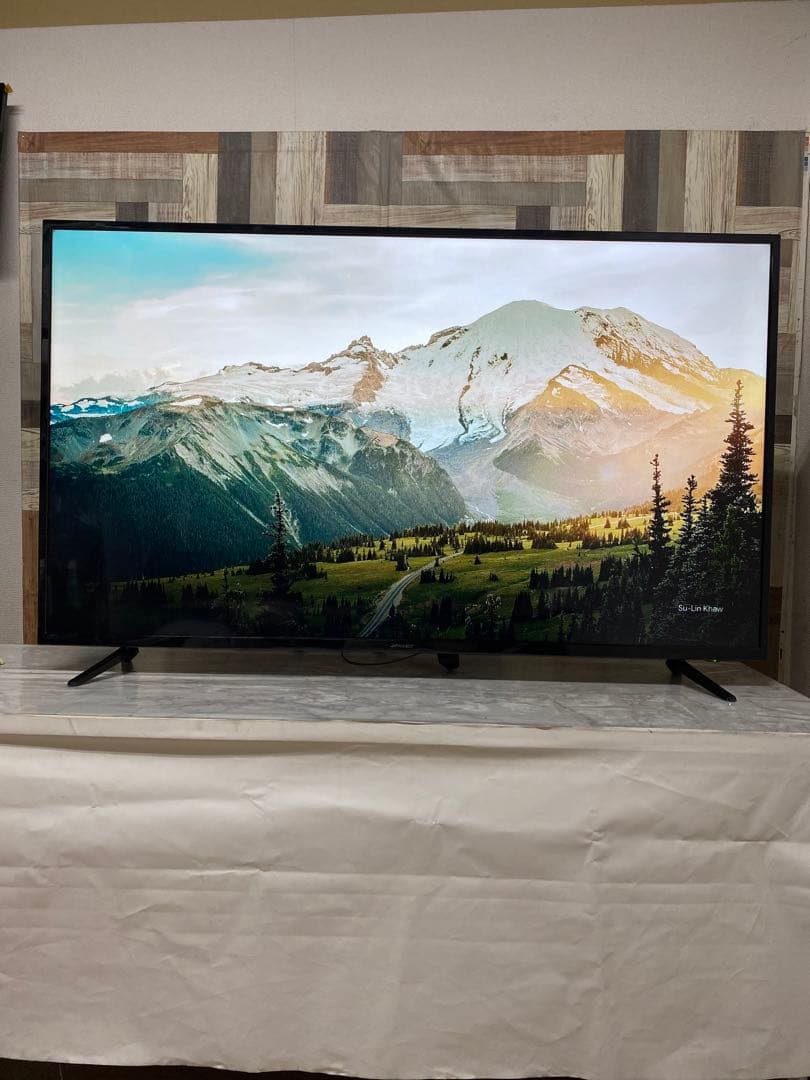 即日受渡❣️送料込3年前購入ジャパンネクスト55型4K目に優しいブルーカット