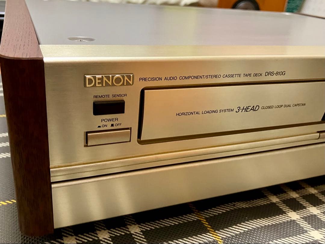 DENON DRS-810G カセットデッキ