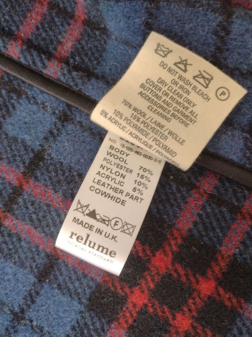未使用＊ロンドントラディション relume別注 ロングダッフルコート 38 紺