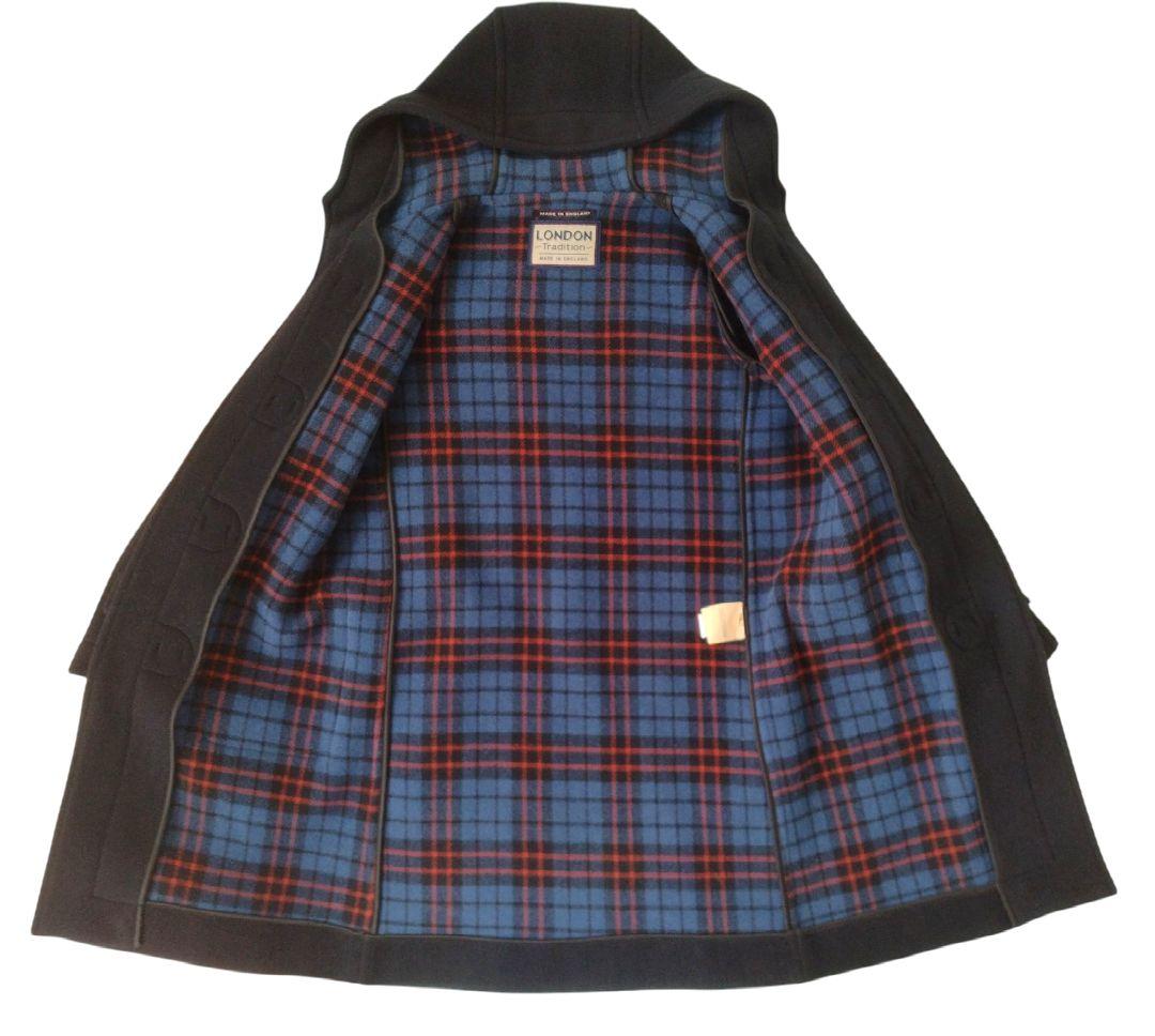 未使用＊ロンドントラディション relume別注 ロングダッフルコート 38 紺