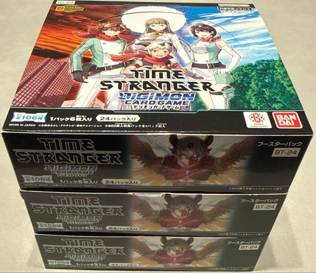 デジモンカードゲーム　TIME STRANGER 3BOX