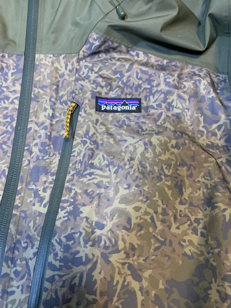 パタゴニア スノーウェア スノーショット カーキ オリーブ Lサイズ