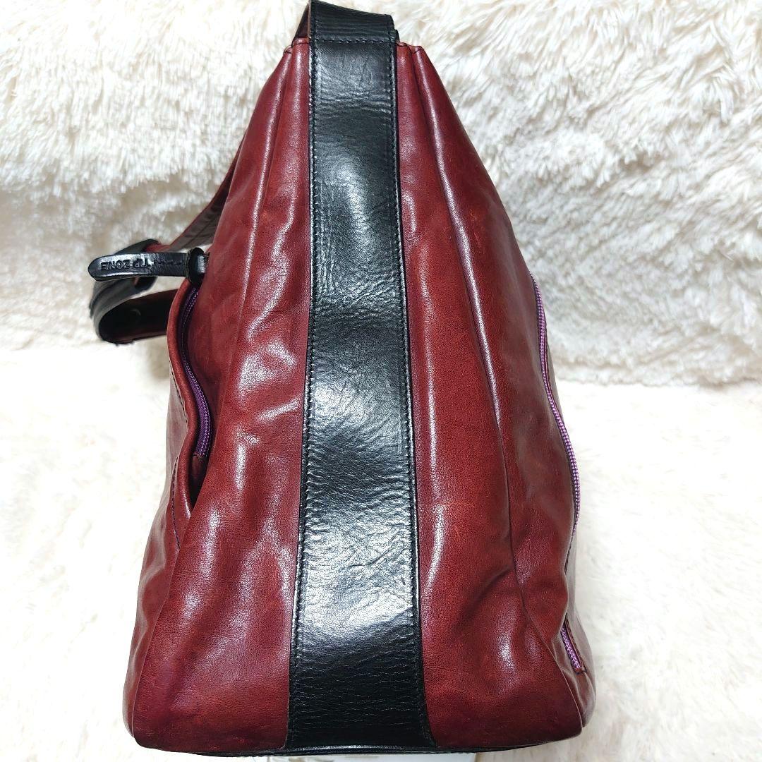 TIP ZONE ティップゾーン 本革 ショルダーバッグ 2way