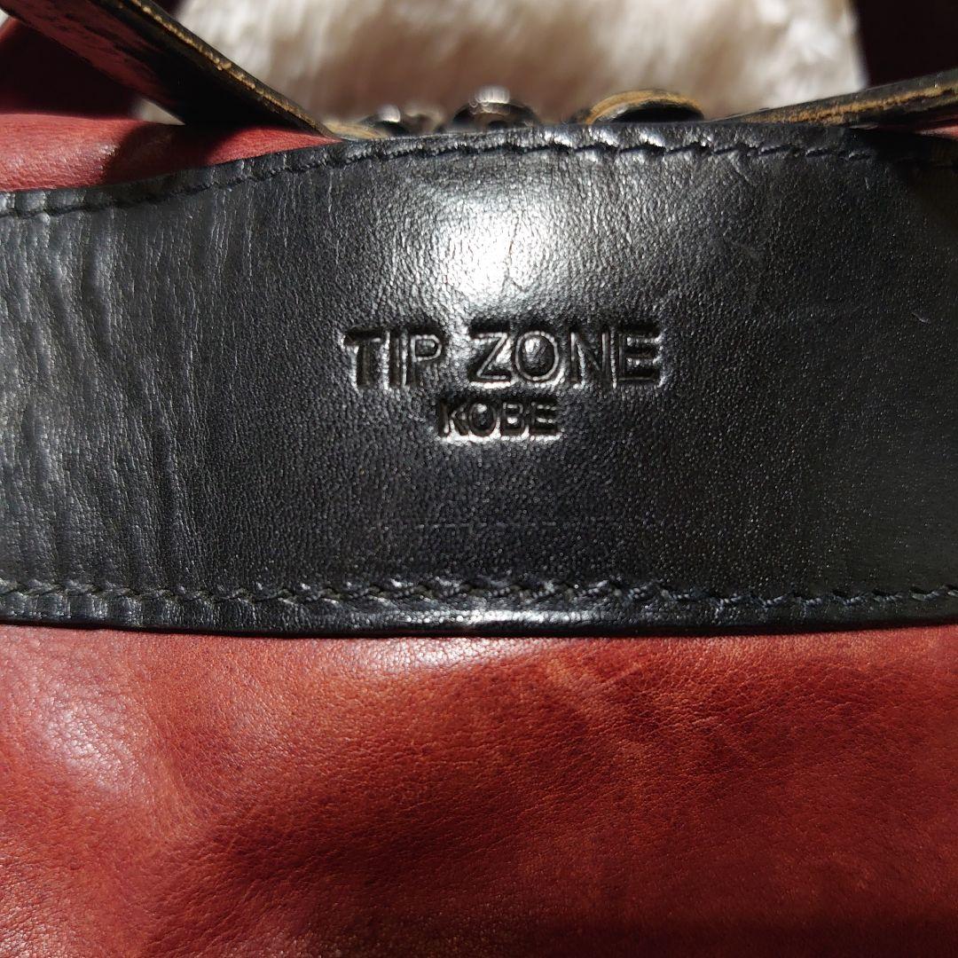 TIP ZONE ティップゾーン 本革 ショルダーバッグ 2way
