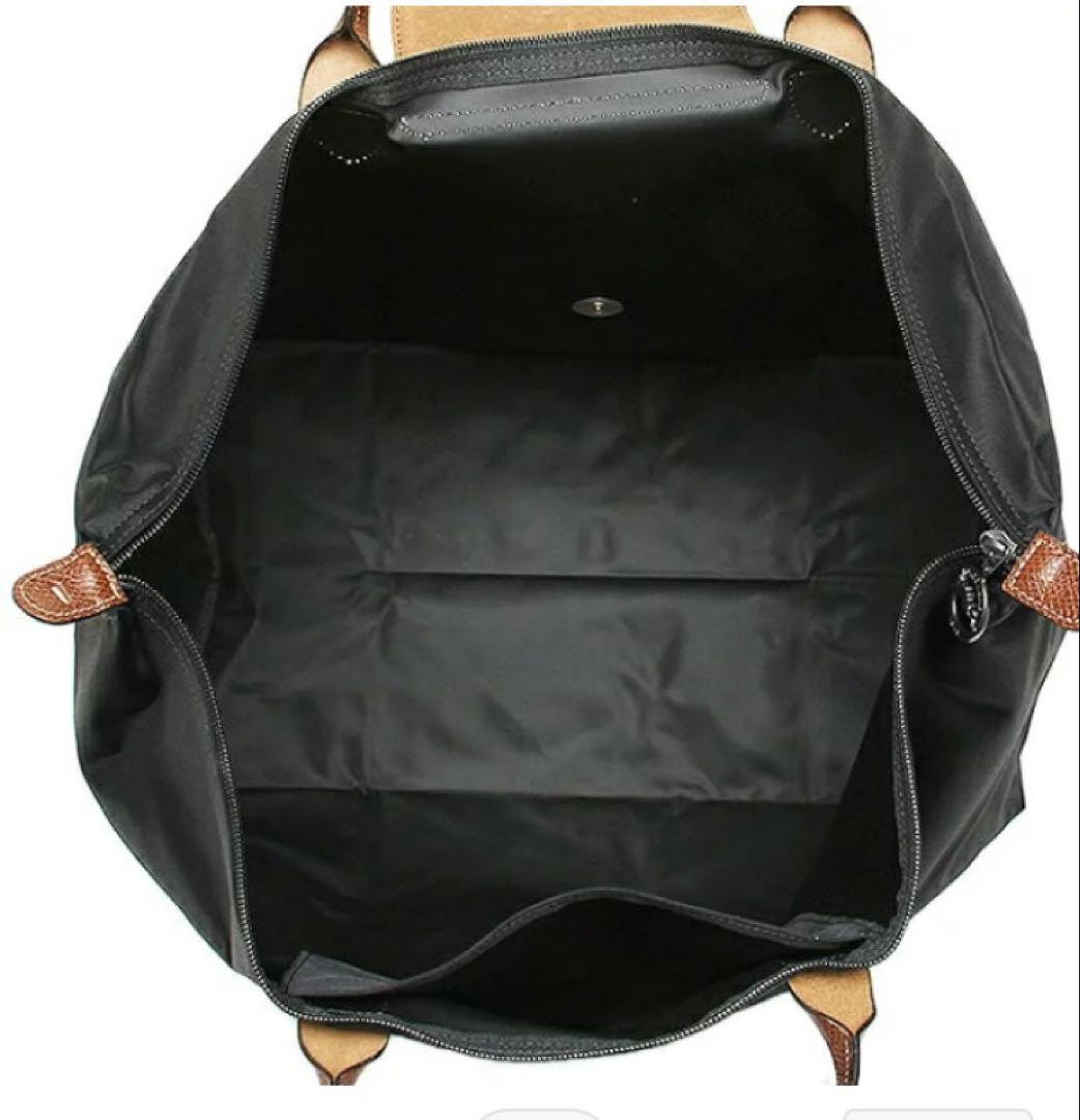 ロンシャン　プリアージュ　トート バッグ　黒 ★美品★