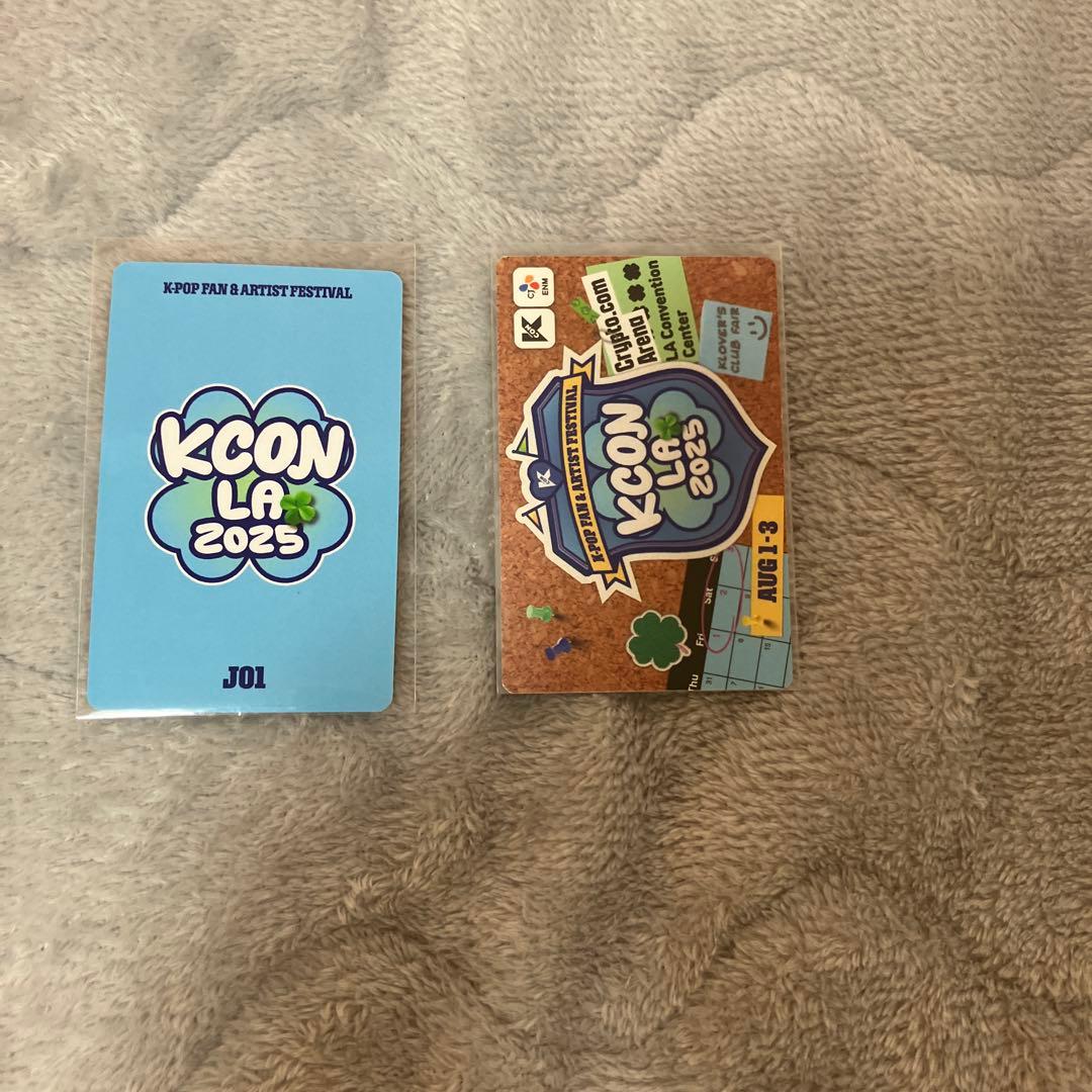 KCON LA 2025 JO1 大平祥生 サイン、トレカ