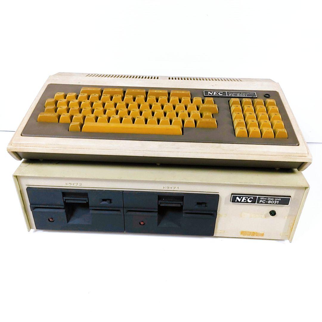 NEC　ミニディスクユニット　PC-8031　PC-8001 キーボード