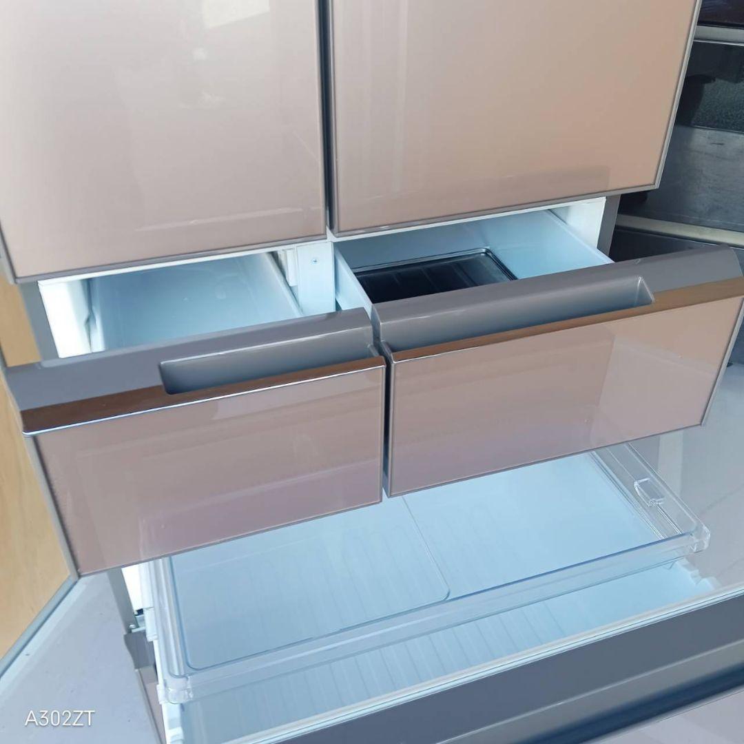 D08A8 設置まで対応 SHARP　自動製氷機能付き　大型冷蔵庫　455L