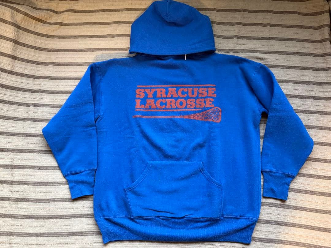 ラッセルアスレチック ダブルフェイスパーカー XL ブルー