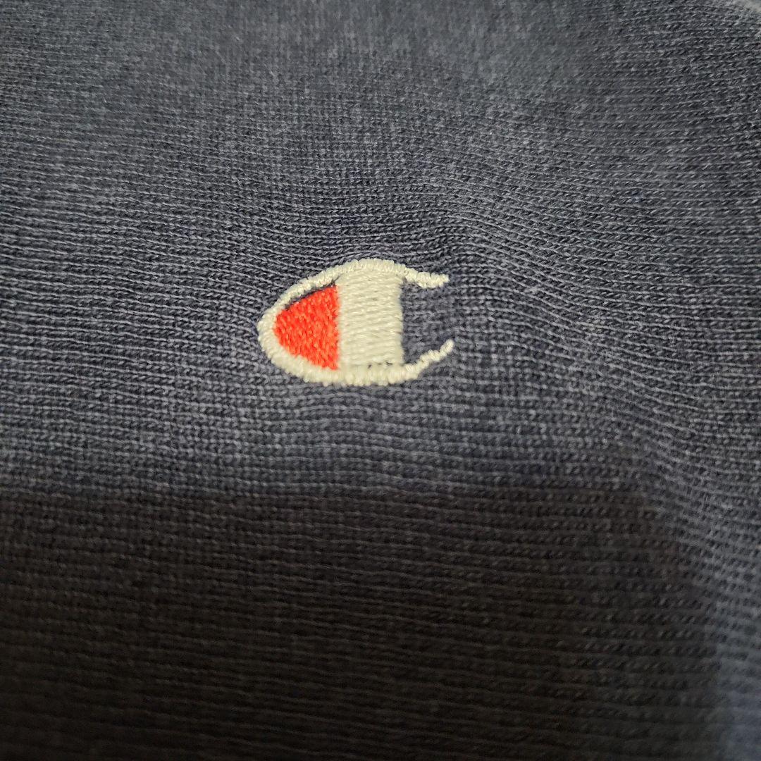 USA製 90s刺繍タグ チャンピオン リバースウィーブ ネイビー XL