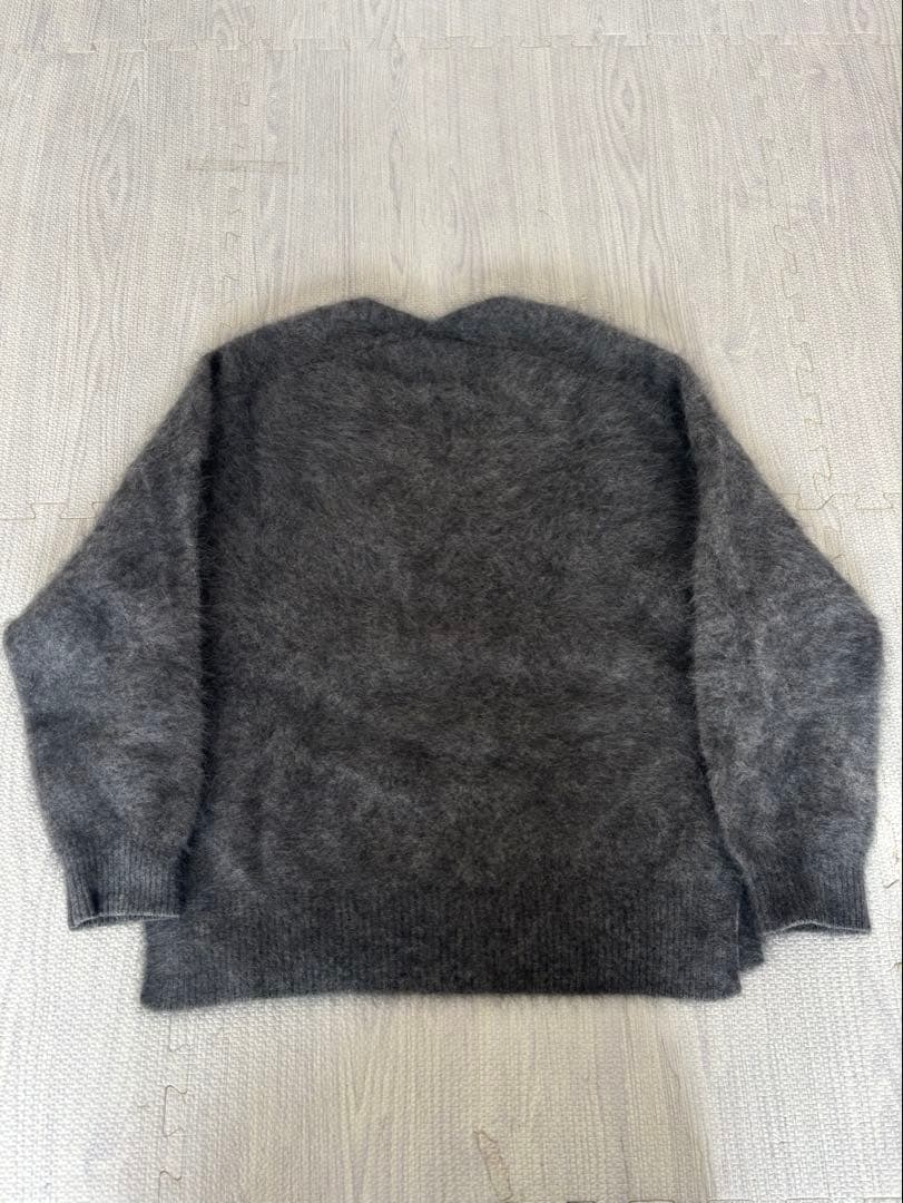 plage プラージュ Fur v スリットプルオーバーニット