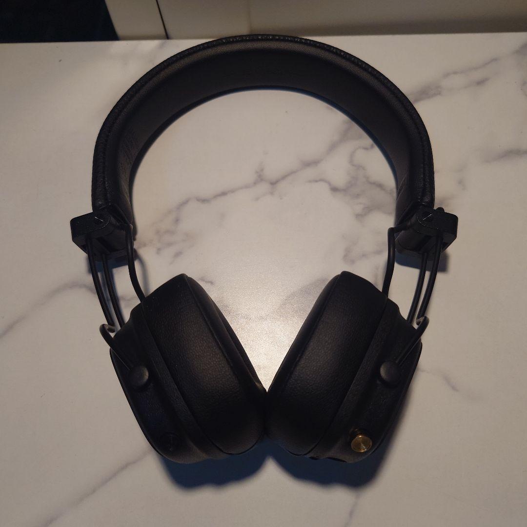 美品　Marshall Major V ワイヤレスヘッドフォン ブラック