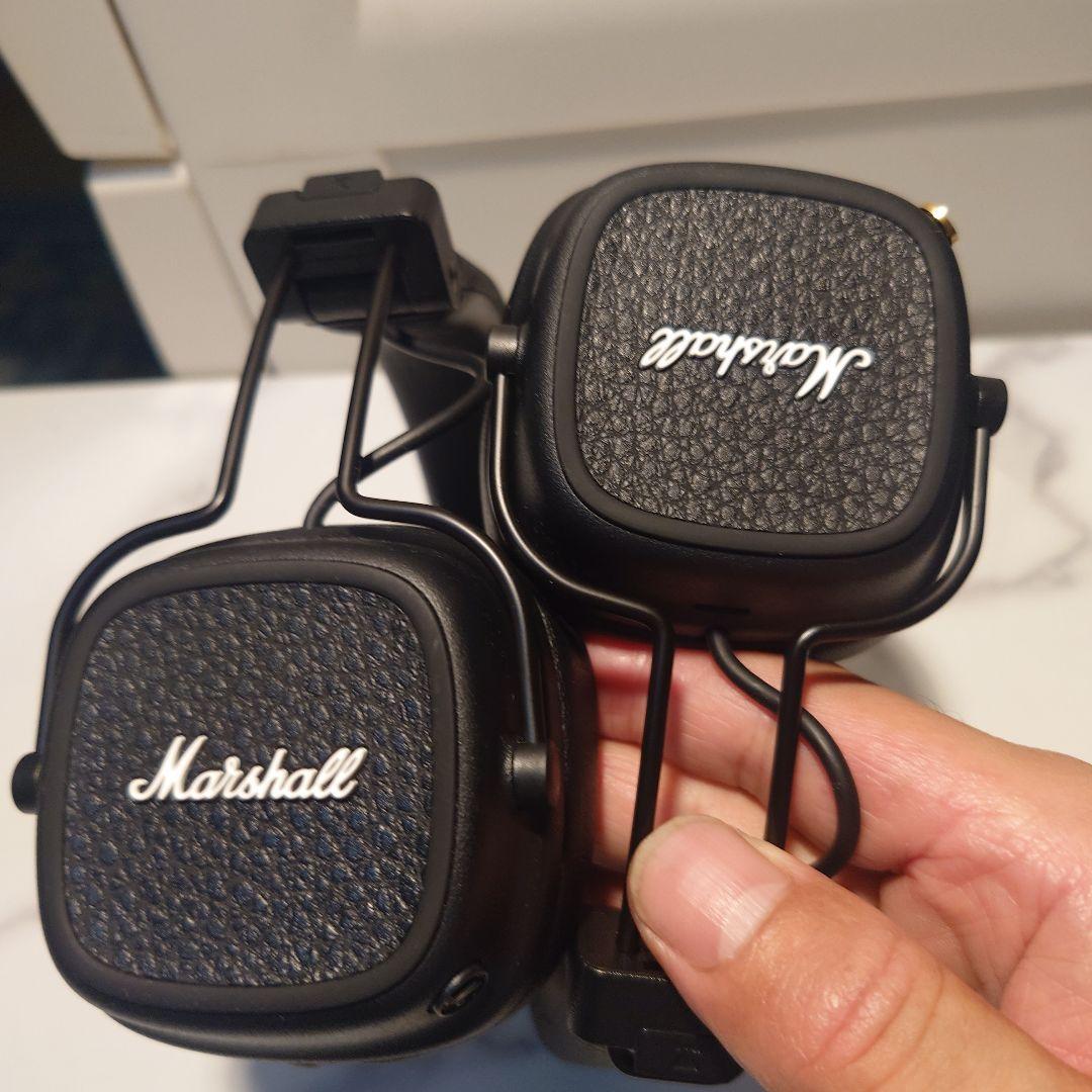 美品　Marshall Major V ワイヤレスヘッドフォン ブラック
