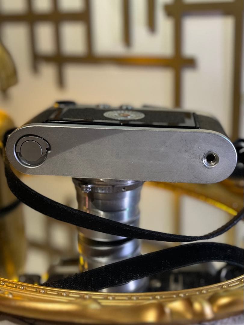 Leica M4 シルバー 121万番台 5cmレンズ Lマウントアダプター付