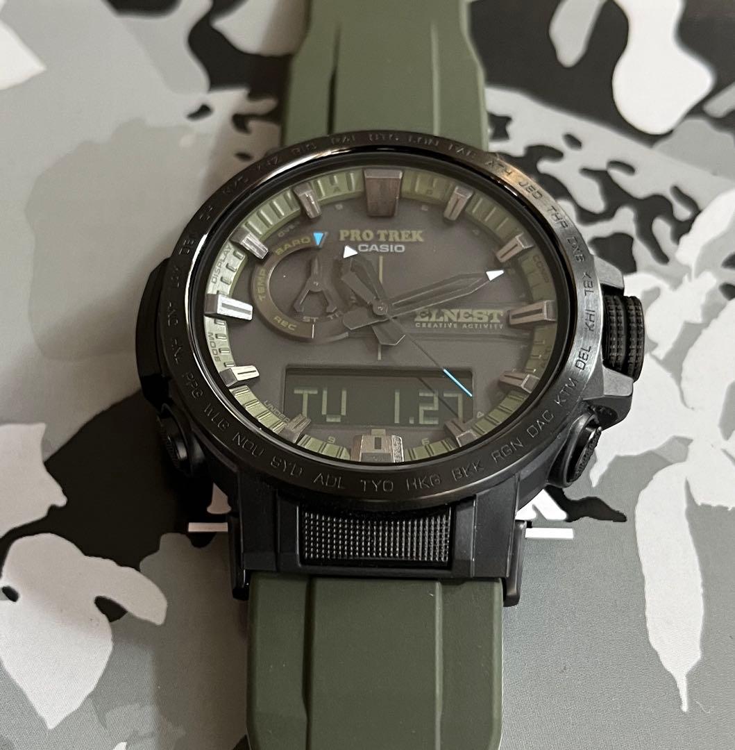 カシオ Pro Trek PRW-60ECA-1AJR 定価68200円(税込)