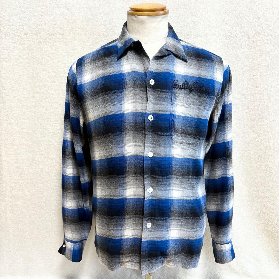 WACKO MARIA THE GUILTY PARTIES 長袖ネルシャツ S