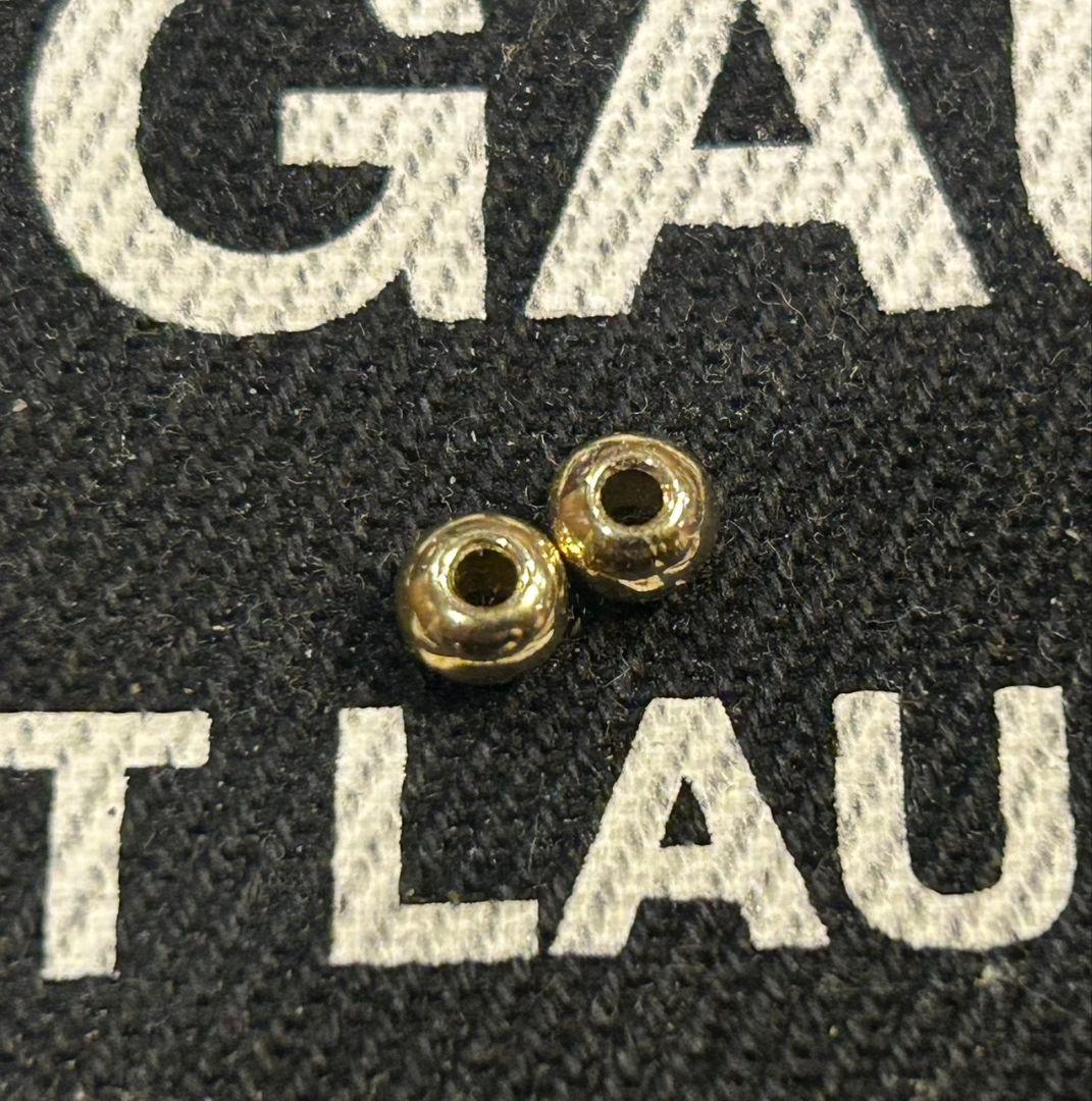 goro’s K18ビーズ Mサイズ 2個セット