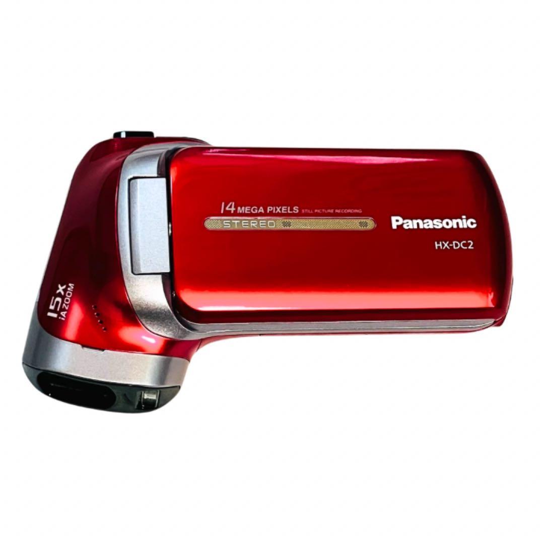 美品　パナソニック HX-DC2 デジタルムービーカメラ　ピンク　フルHD 縦型