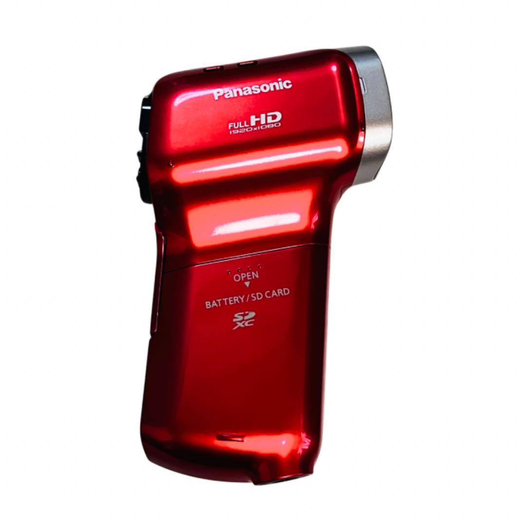 美品　パナソニック HX-DC2 デジタルムービーカメラ　ピンク　フルHD 縦型